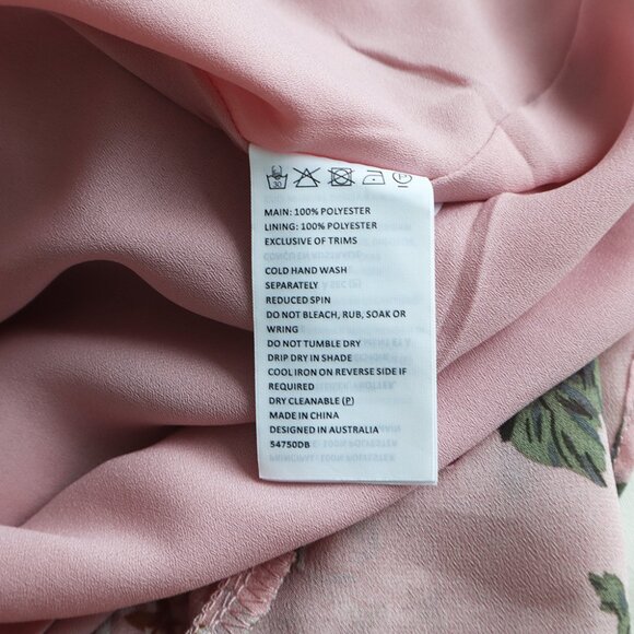 Bardot Flower Girl Floral Dress in Pink - Picture 3 of 7